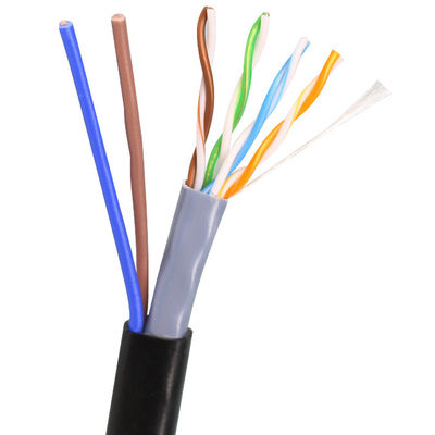 کاپشن پی وی سی کاربردی چند منظوره کابل ضد لباس 300 متر UTP Cat5e