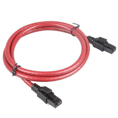 غلاف کابل اترنت فضای باز شبکه Cat6 24 AWG 24 فوت