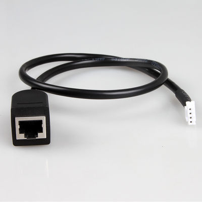 مهار سیم صنعتی الکترونیکی ROHS RJ45 زن به JST Molex 1.0 1.25 2.0mm Pitch