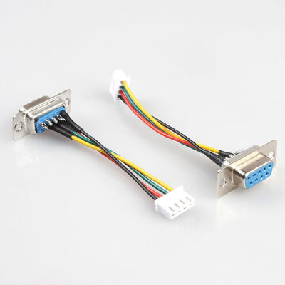 مونتاژ مهار سیم صنعتی مسی OEM DB9 زن به XH JST 3 پین