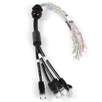 کابل شبکه کابلی Cat6a1 تا 4 پچ سفارشی کارخانه برای مهندسی