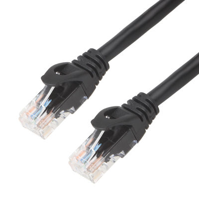 کابل پچ 24AWG Cat 6 UTP پایدار، کابل پچ Cat 6 کانکتور RJ45