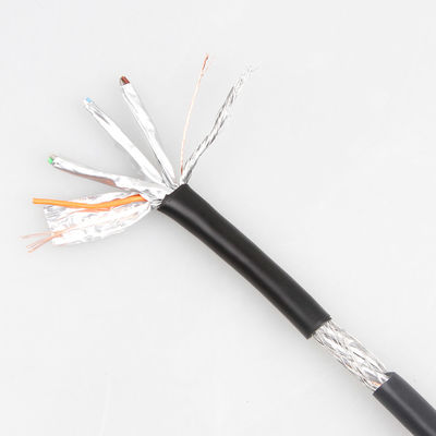 OEM Gigabit Ethernet Cat8 Patch Cable S/FTP 40Gbps 2000MHZ عملی