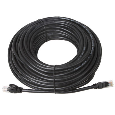 کابل UTP 10Gps 24AWG Cat 6a، BC7/0.2 وصله سیم ژاکت PVC آمپر Cat 6a