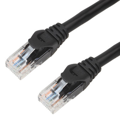 کابل UTP 10Gps 24AWG Cat 6a، BC7/0.2 وصله سیم ژاکت PVC آمپر Cat 6a