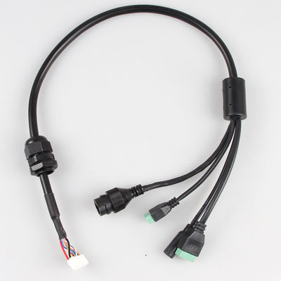 کابل دوربین صنعتی 3.81 RJ45 عملی , دوربین Lan Cable ضد آب و هوا
