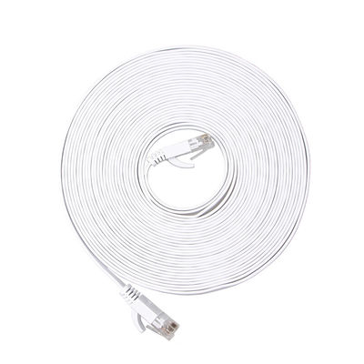 کابل اترنت مسی ثابت و تخت، بسیار نازک Cat 6 با RJ45 8P8C