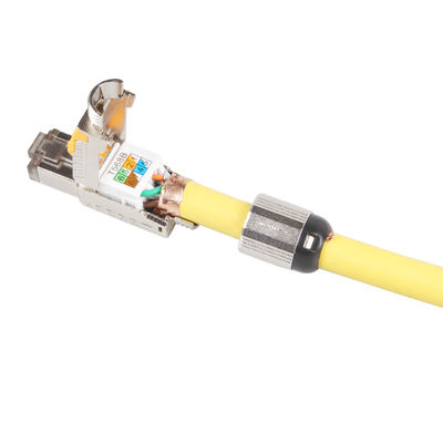 کابل FTP 22AWG Cat6a S پایدار، 4 جفت LSHF LSOH Cat6a S/FTP LSZH