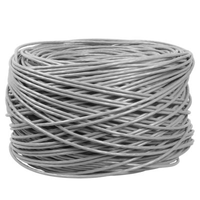 UTP 500Mhz Cat 6a کابل شبکه عایق پلی اتیلن TIA568 C.2 مس CCA هادی