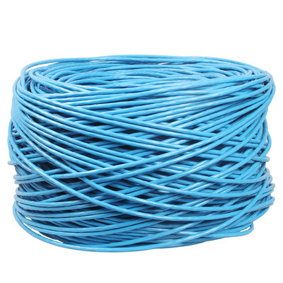 UTP 500Mhz Cat 6a کابل شبکه عایق پلی اتیلن TIA568 C.2 مس CCA هادی