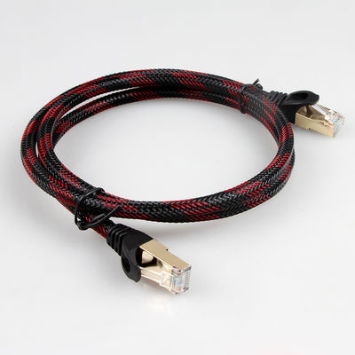 کابل شبکه S/FTP BC با محافظ نایلونی Cat7 شبکه با اتصال RJ45