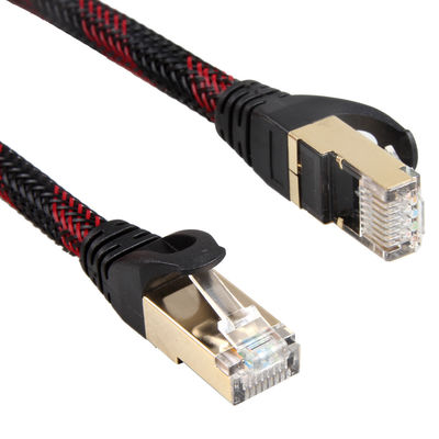 کابل شبکه S/FTP BC با محافظ نایلونی Cat7 شبکه با اتصال RJ45