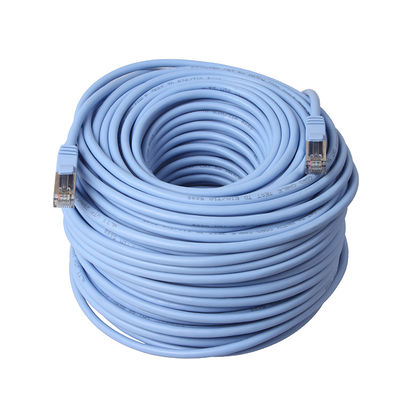 پچ کورد اترنت داخلی Cat5e کت 100 متری FTP STP PVC با کانکتور RJ45