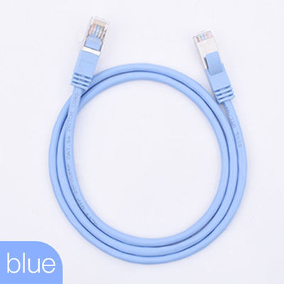 پچ کورد اترنت داخلی Cat5e کت 100 متری FTP STP PVC با کانکتور RJ45
