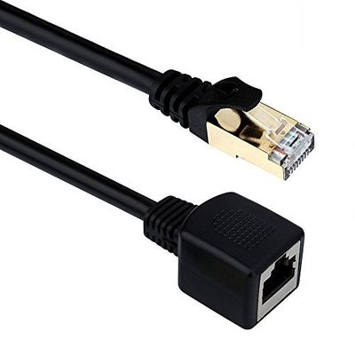 کابل افزودنی پچ بند ناف Cat7 با اتصال نر به ماده