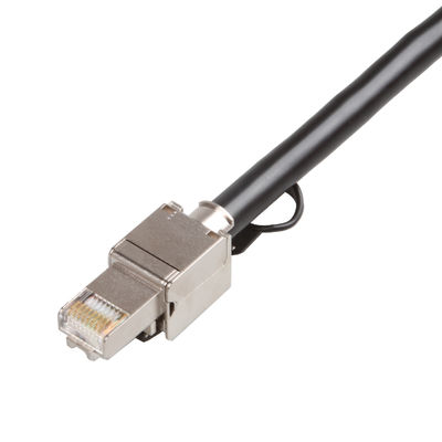 پچ کورد 24AWG Cat 8 دو محافظ، کابل اترنت 2000 مگاهرتز Cat 8 SFTP