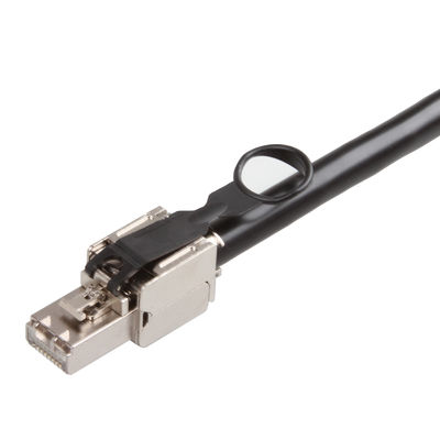 پچ کورد 24AWG Cat 8 دو محافظ، کابل اترنت 2000 مگاهرتز Cat 8 SFTP
