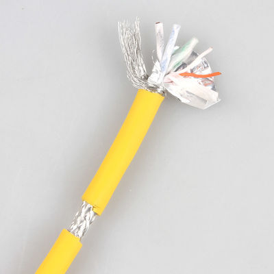 OEM ODM Cat6 کابل اترنت صنعتی پچ کورد مقاوم در برابر حرارت