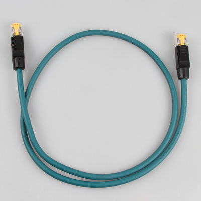 کابل صنعتی Cat6 کاربردی، کابل SFTP گرین Cat 6a با انعطاف پذیری بالا
