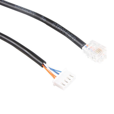 مهار سیم صنعتی پایدار CE، پچ سیم تلفن 4P RJ11 6P4C به XH2.54