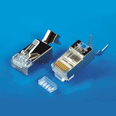 اتصالات سیم برق اترنت RJ45 برای CAT5E CAT6 CAT6A CAT7 CAT8