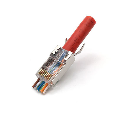 اتصالات سیم برق UTP اترنت RJ45 Plug Fit CAT5 CAT6