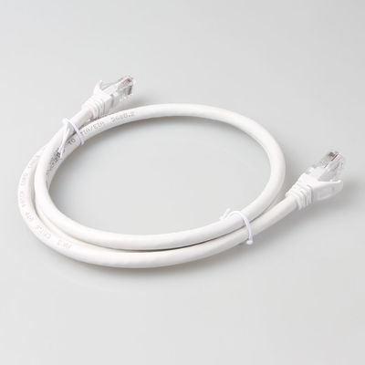 OEM Cat 6a Ethernet Lan Cables Copper 7/0.2 PVC/LSZH Jacket with RJ45 Connector