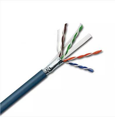 کابل های شبکه اترنت CCA Cat 6 FTP داخلی 4 جفت 305 متر با سرعت بالا