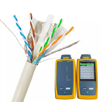 کابل های شبکه اترنت CCA Cat 6 FTP داخلی 4 جفت 305 متر با سرعت بالا