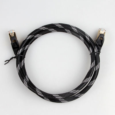 کابل شبکه بافته شده 10 گیگابیت بر ثانیه، کابل RJ45 Cat 7 برای اترنت گیگابیتی