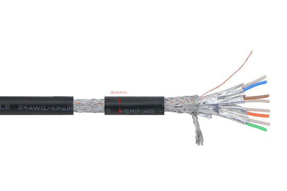 کابل افزودنی پچ بند ناف Cat7 با اتصال نر به ماده