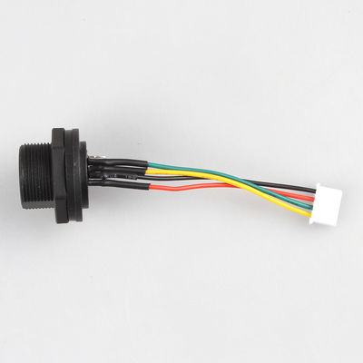 مهار سیم کابل جلو USB 4P ضد آب XH2.54 ساخت گام 2.54 میلی متری