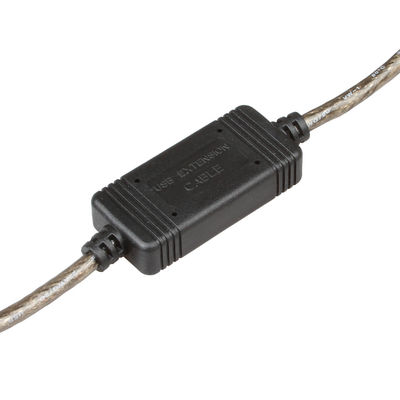 کابل تکرارکننده فعال یو اس بی PVC بادوام، کابل افزودنی تکرارکننده USB 30M