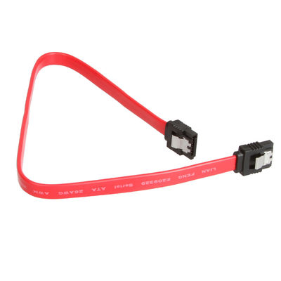 کابل مهار سیم 18 اینچی SATA III 6 گیگابیت بر ثانیه با قفل قفل