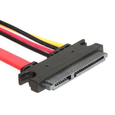 کابل پسوند پایدار SATA 3 برای هارد دیسک، مرد به زن 7+15 پین SATA 3.0 6 گیگابیت بر ثانیه