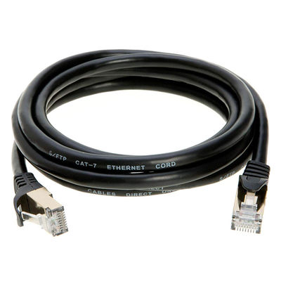 کابل اترنت چند رنگ پایدار Cat 7 STP SSTP FTP RJ45 دو محافظ