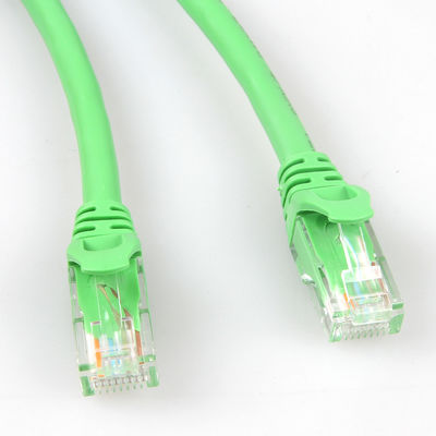 کابل شبکه سبز عملی Cat6a طول 10 متر 30 متر 50 متر UTP Shield