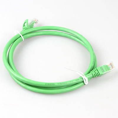 کابل شبکه سبز عملی Cat6a طول 10 متر 30 متر 50 متر UTP Shield