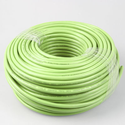 مسی PVC LSZH Cat7 Lan طول کابل 100 متر عایق پلی اتیلن چند منظوره