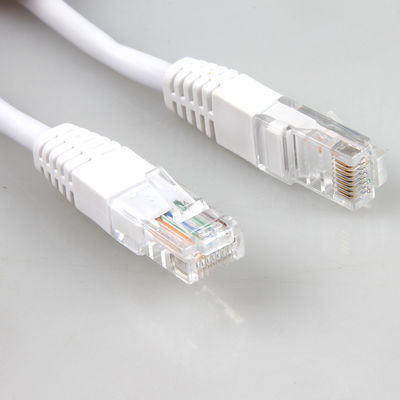 کامپیوتر Cat6A Cat6 Cat5e Lan اترنت شبکه کابلی برای کنسول های تلویزیون روتر مودم