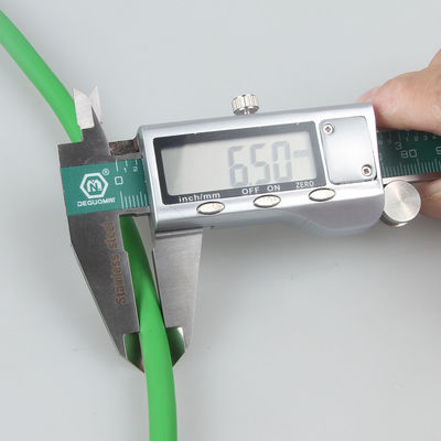 کابل اترنت با انعطاف پذیری بالا Cat 5e SFTP AWG26 PVC سبز RJ45 برای کاربردهای صنعتی