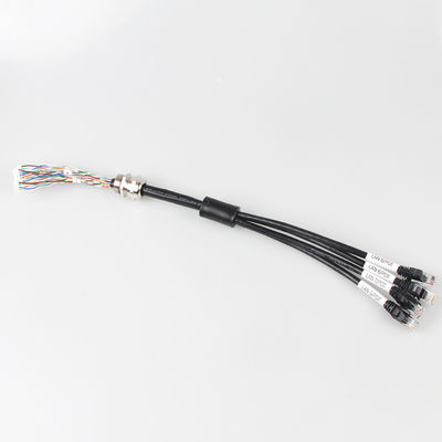 کابل شبکه کابلی Cat6a1 تا 4 پچ سفارشی کارخانه برای مهندسی
