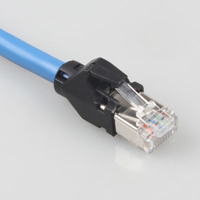 کابل اترنت Cat6a S/FTP 6 فوت RJ45 کابل شبکه کابل کشی صنعتی